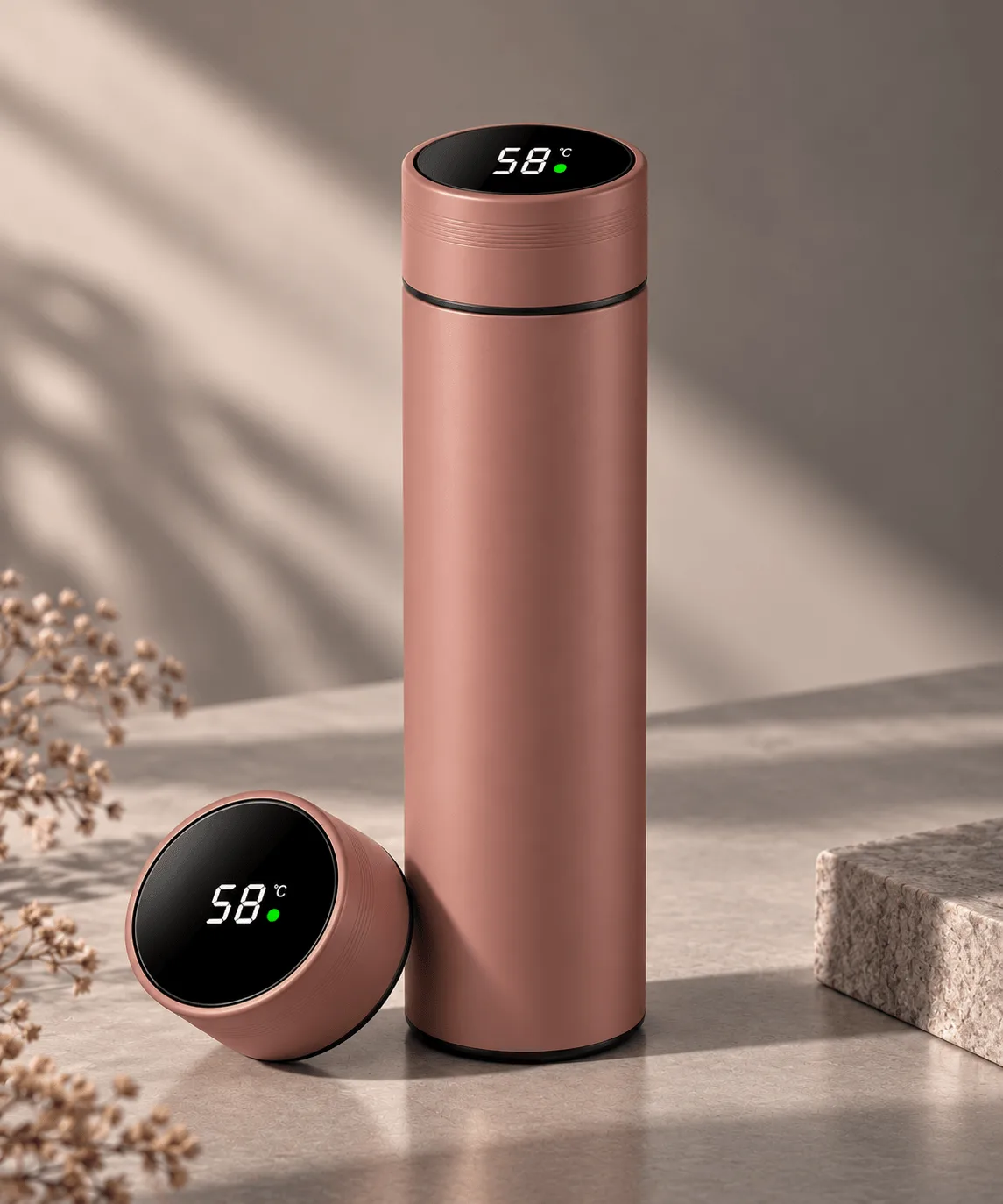 Thermoscup in Rose Gold