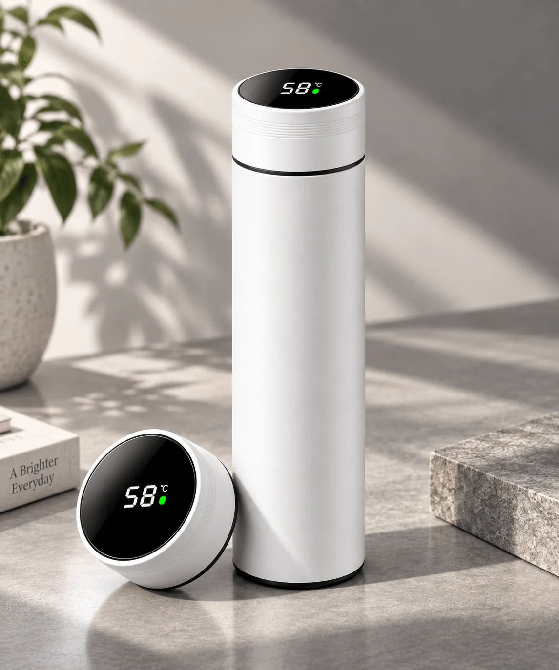 Thermoscup in Cloud White